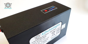 Hard case 12V 20Ah/28Ah Lithium battery compatible with Waverunner MK3, MK4, Atom bait boat - plastic box li-ion battery pack