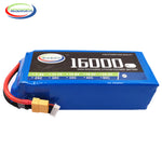 11.1V (12.6V) 3S 16000mAh LiPo Battery Pack RC Cars Bait Boat Drone Airplane Model MOSEWORTH