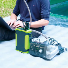 Portable Power Bank, 96000mAh Battery Pack LiFePo4 Rechargeable 96K, outdoor, fishing, laptop charging, car refrigerator, CPAP machine
