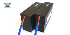 NEW X-boat - Toslon X bait boat compatible li-ion battery packs with BMS, hard plastic case, 11.1V 12.5Ah / 17.5Ah lithium