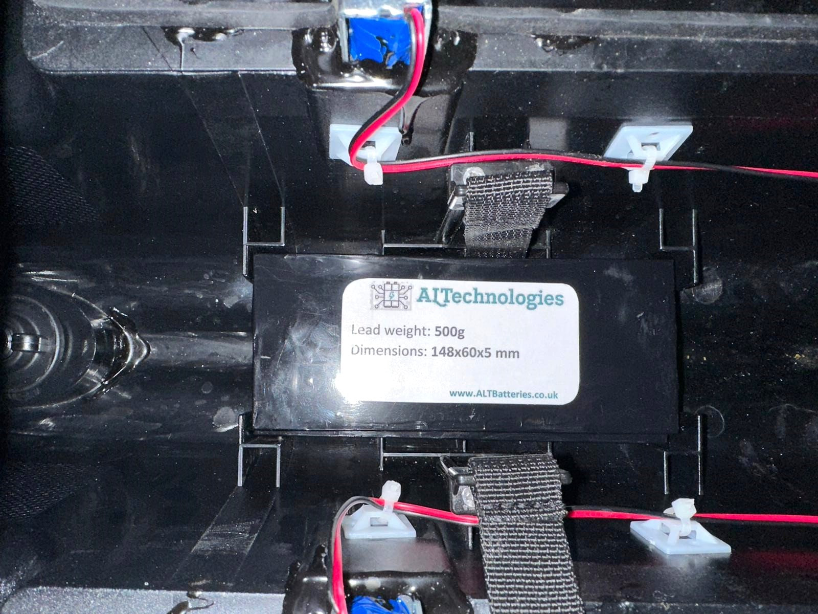 1Kg Lead weight flat pack deadweight for Waverunner bait boat 2x500G