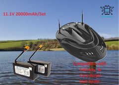 Sailvvay Bait Boat compatible battery packs 11.1V 20000mah /set Li-ion batteries