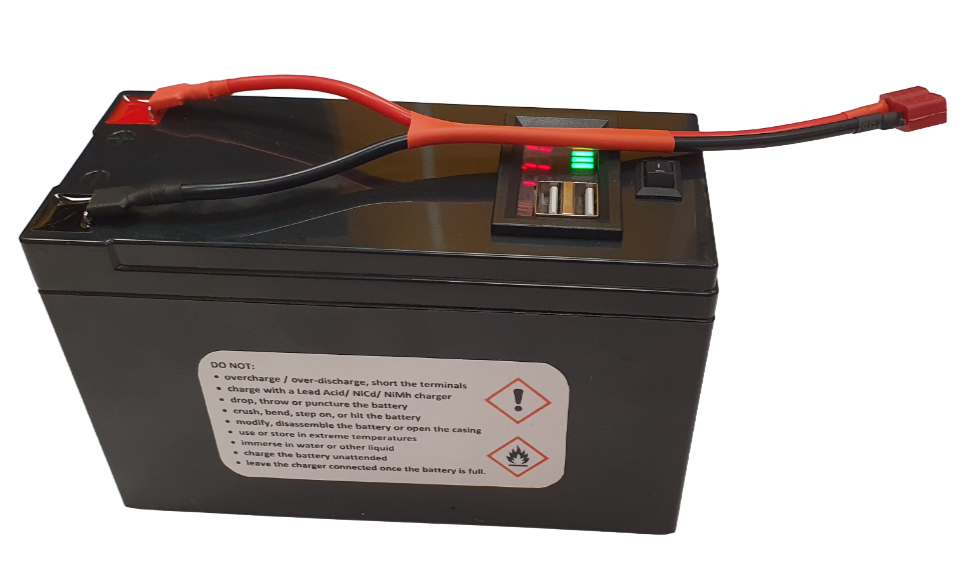 waverunner bait boat battery