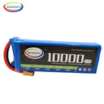 11.1V (12.6V) 3S 10000mAh LiPo Battery Pack RC Cars Bait Boat Drone Airplane  Quadcopter Model MOSEWORTH